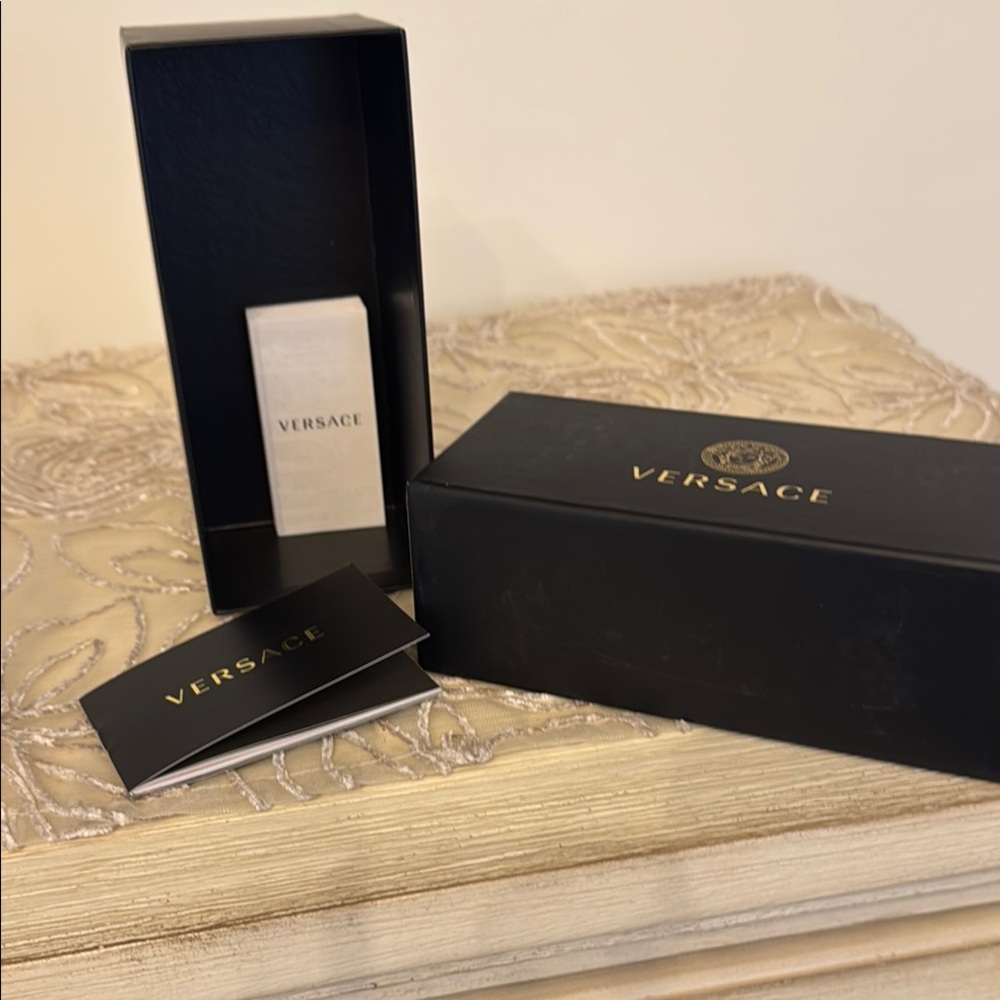 Versace Black box for glasses